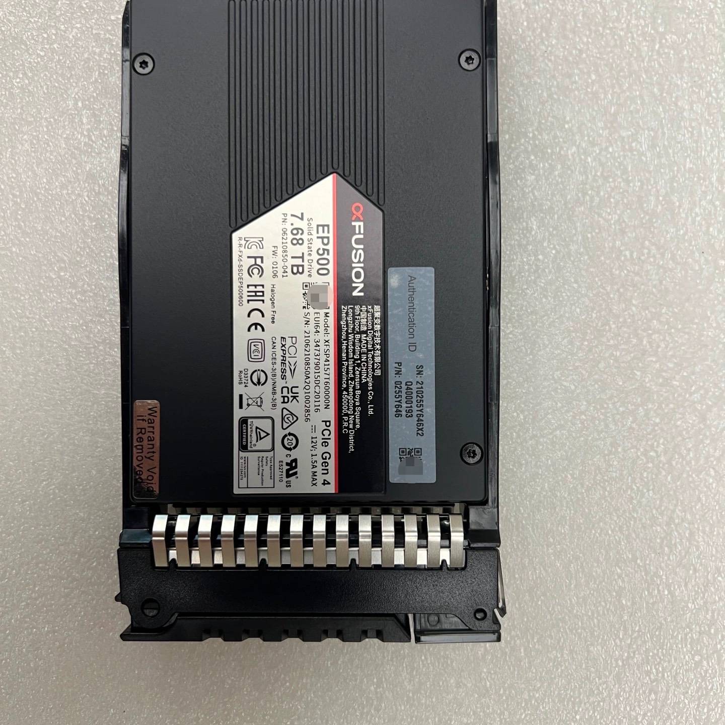 超聚变（αFUSION）7.68T-NVM议价 也可为维修！！