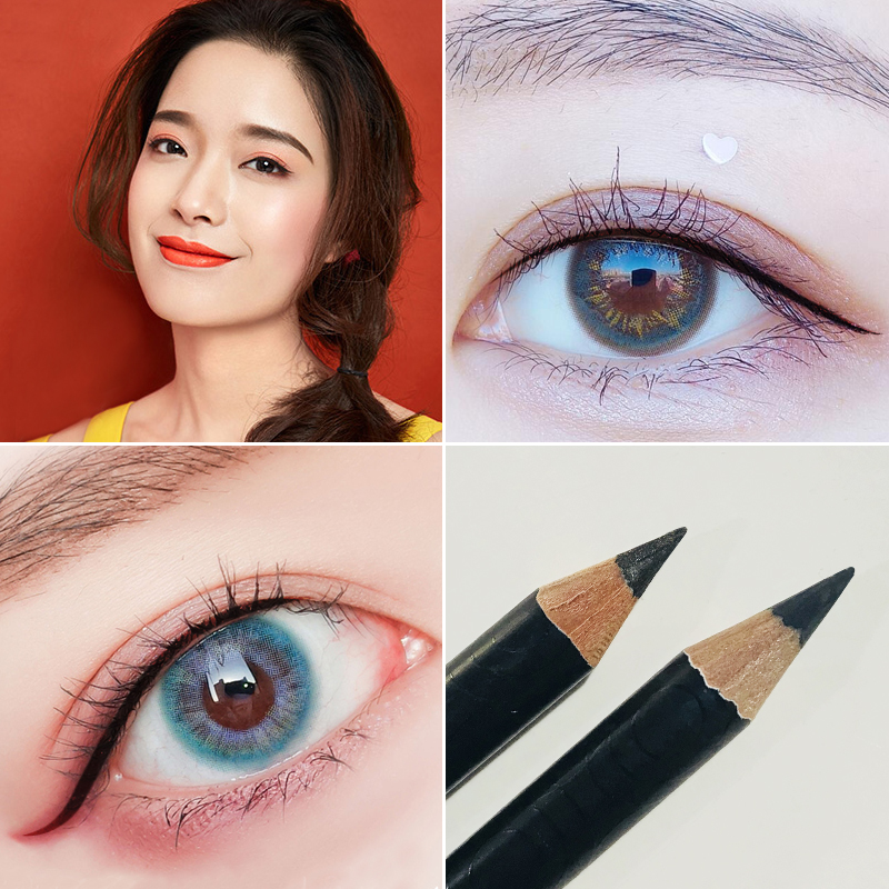 ¿¨×ËÀ¼ÑÛÏß±ÊǦ±Ê½º¸à·ÀË®·Àº¹²»ÍÑÉ«³Ö¾Ã²»ÔÎȾÕýÆ·Î±ËØÑÕÍøºìÅ®