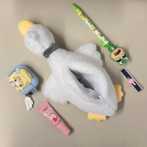 游戏周边卡通白厄大白鹅笔袋毛绒玩偶送朋友小礼物