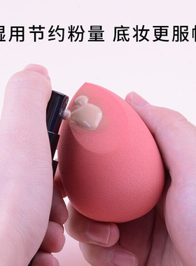 美妆蛋不吃粉超软葫芦彩妆工具海绵粉扑干湿两用不吸粉化妆蛋盒装