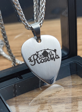 吉他拨片项链BanGDream周边Roselia凑友希那今井莉莎贝斯玫瑰