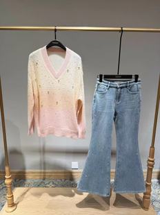 MAXRIENY国内专柜正品代购2025冬款牛仔裤MC86TR752