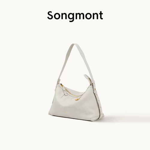 Songmont山下有松 牛皮腋下包国内专柜正品代购 B24XJ29X03