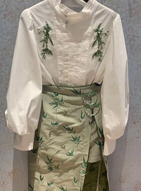 MAXRIENY 专柜正品2023秋款半身裙MC88SK501