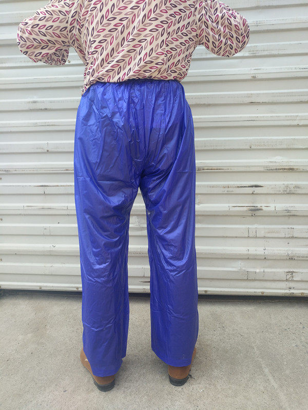 雨裤防水户外旅游漂流骑行加厚雨裤男女通用非一次性雨裤5件包邮