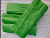 加厚绿色厨余分类垃圾袋平口手提袋干湿蓝色灰色45 50社区发放袋