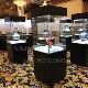 博物馆古董玻璃展示柜古董古玩展柜文物展览手办展柜拍卖会展柜