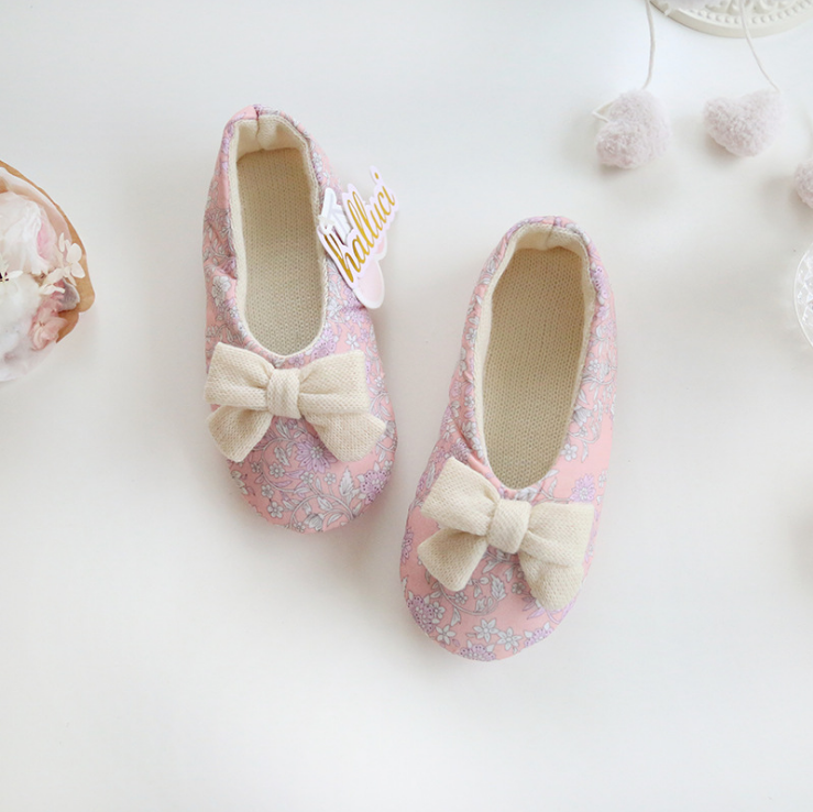 Pantoufles enfants en coton - Ref 1013806 Image 1