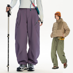 休闲裤 女款 冲锋裤 徒步登山裤 男 面包与好天气户外工装 速干运动裤 裤