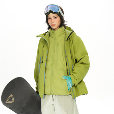 <山野系列>冲锋羽绒三合一男女款