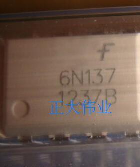 IC集成 光电耦合器 高速光耦 直插芯片 6N137 F 仙童 全新正品