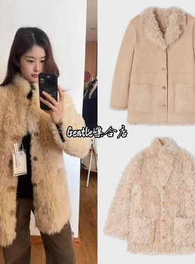现货 LFM LayeredShearling 两面穿毛绒绒皮毛一体夹克外套女