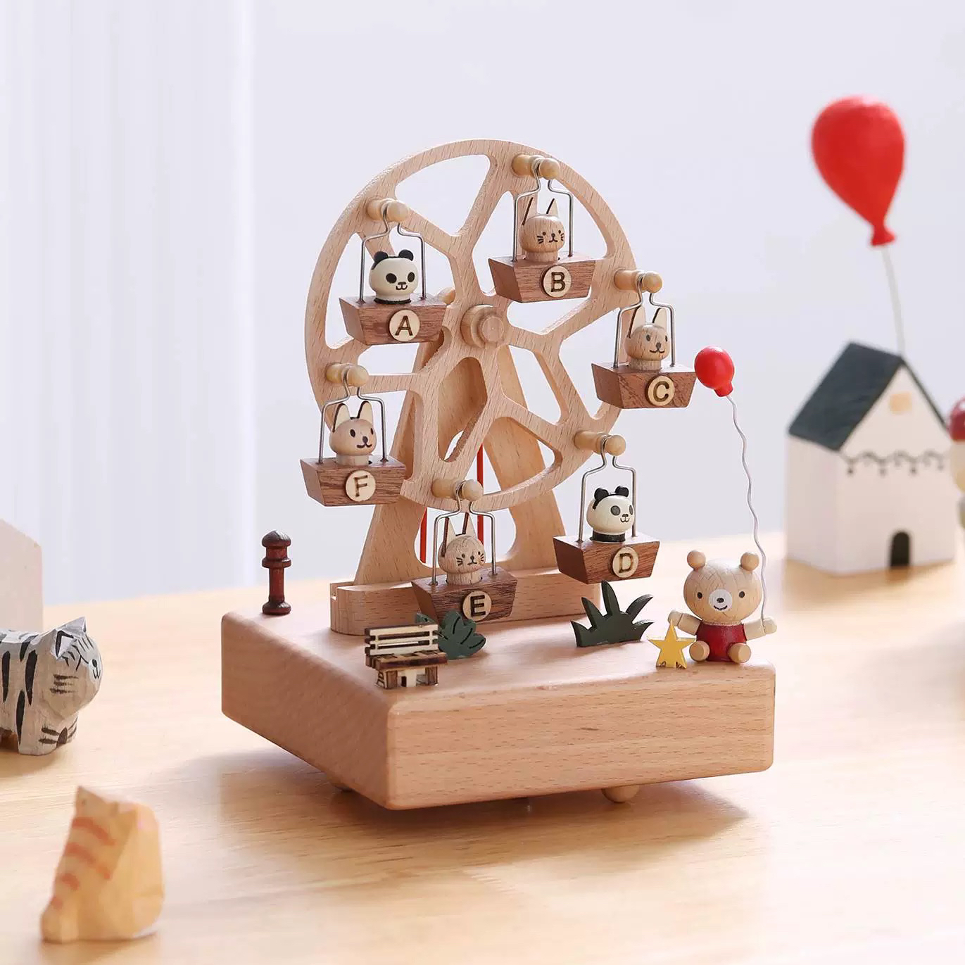 浪漫幸福摩天轮八音盒温馨浪漫