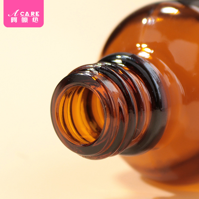 分装瓶/滚珠FD1S24-茶色刻度走珠瓶精油小样空瓶便携分装瓶工具