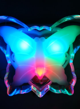 LED爱心彩色儿童小夜灯