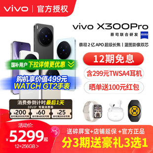 【选好礼】vivo X300 Pro新品蔡司2亿APO超级长焦天玑9500拍照手机官方旗舰店官网正品