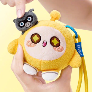 正版蛋仔派对一起去野餐毛绒盲盒背包钥匙扣挂件潮玩公仔生日礼物