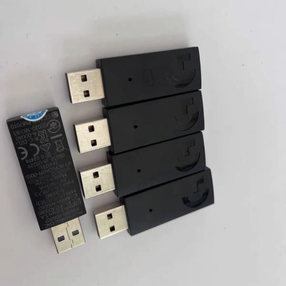 原装配件适用于罗技 GPROX游戏电竞无线7.1耳机接收适配连接器