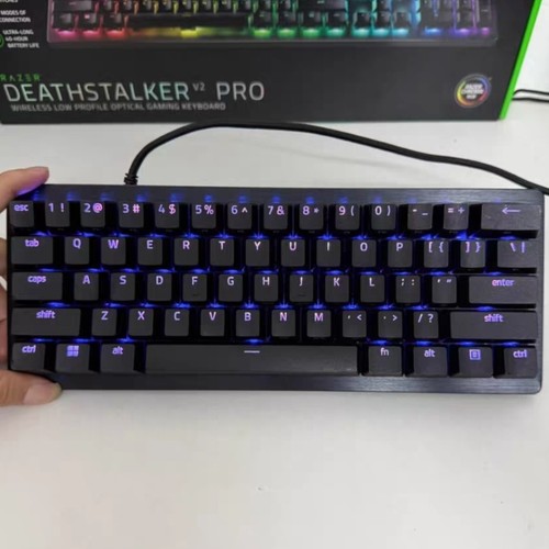 Razer雷蛇猎魂光蛛V3 PRO MINI迷你版有无线游戏电竞RGB机械键盘