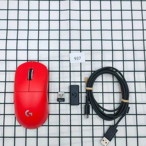 Logitech罗技 GPW二代有无线游戏对称形轻量化DIY红色游戏鼠标