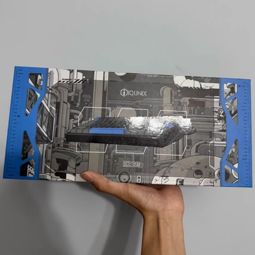 IQUNIX  EZ63旗舰电竞磁轴键盘铝合金CNC磁玉轴无畏契约铝厂游戏