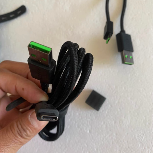 原装配件适用于影蛟鲛终极版/旋风黑鲨V2Pro专业版耳机数据充电线