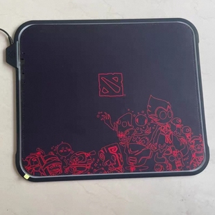 赛睿QCK Prisn Cloth DOTA刀塔2联名限定版RGB游戏顺滑幻彩鼠标垫