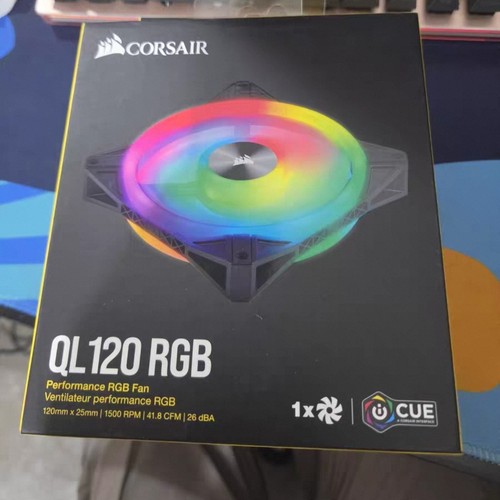原装配件适用于海盗船QL120 RGB台式电脑RGB幻彩散热静音风扇