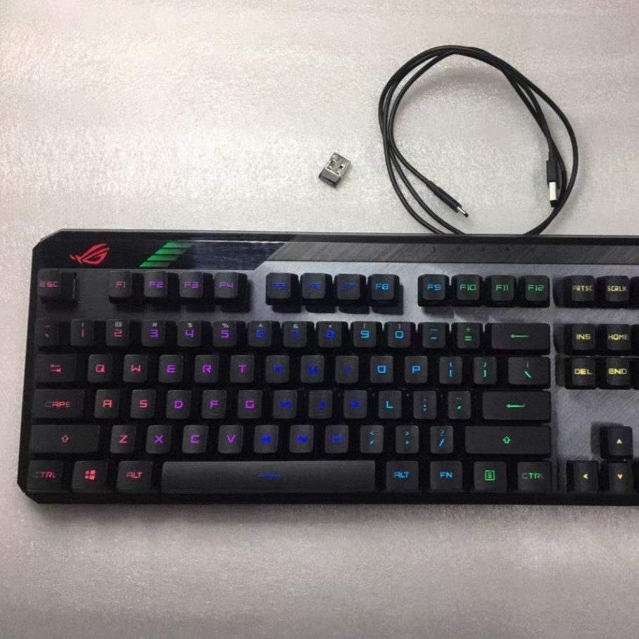ROG玩家国度龙骑士2分体式磁吸小键盘分体游戏电竞FPS光轴键盘