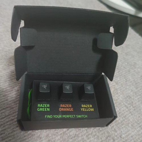 原装配件适用于Razer雷蛇试轴器三色绿黄橙雷蛇轴体试按轴器
