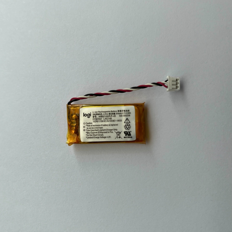 原装配件适用于Logitech罗技UE3100/3500/4500头戴式耳机电池源