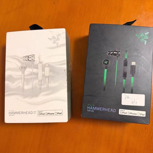 Razer/雷蛇 战锤狂鲨专业版V2 IOS版苹果手机游戏入耳式有线耳机