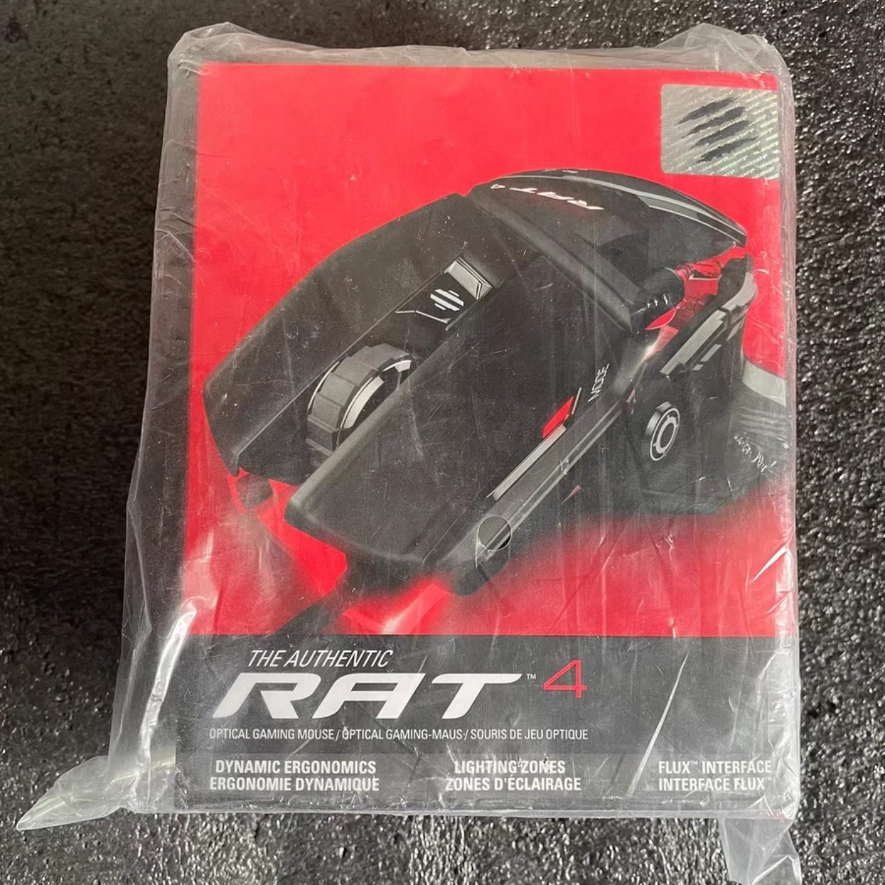 madcatz美加狮rat4机械游戏电竞有线鼠标赛钛客人体工学重感滑鼠