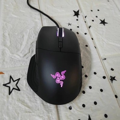 雷蛇Razer巴塞利斯16000DPI幻彩版吃鸡神器电脑游戏电竞RGB鼠标