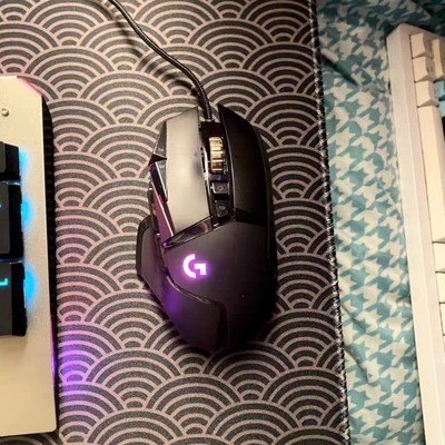 罗技Logitech G502 HERO有线游戏电竞RGB幻彩FPS吃鸡压枪宏滑鼠标