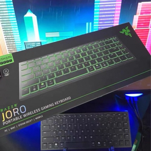 Razer雷蛇乔罗金蛛便携有线蓝牙双模键盘兼游戏办公SNAP TAP键盘