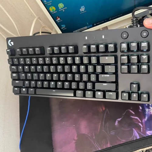 罗技原装G610有线机械键盘电竞游戏专用背光多媒体按键CHERRY轴