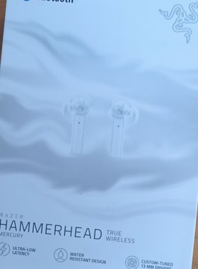 Razer雷蛇真无线战锤狂鲨真无线水银蓝牙手机游戏入耳式游戏耳机