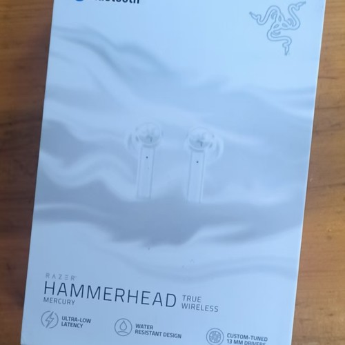 Razer雷蛇真无线战锤狂鲨真无线水银蓝牙手机游戏入耳式游戏耳机