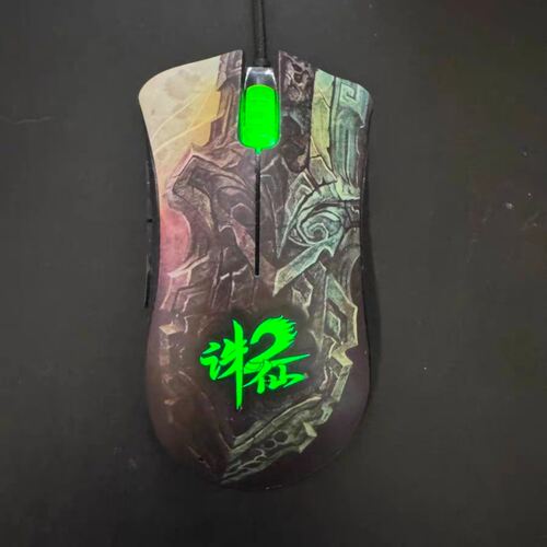雷蛇Razer炼狱蝰蛇3500DPI诛仙2联名限量款收藏周边有线游戏鼠标