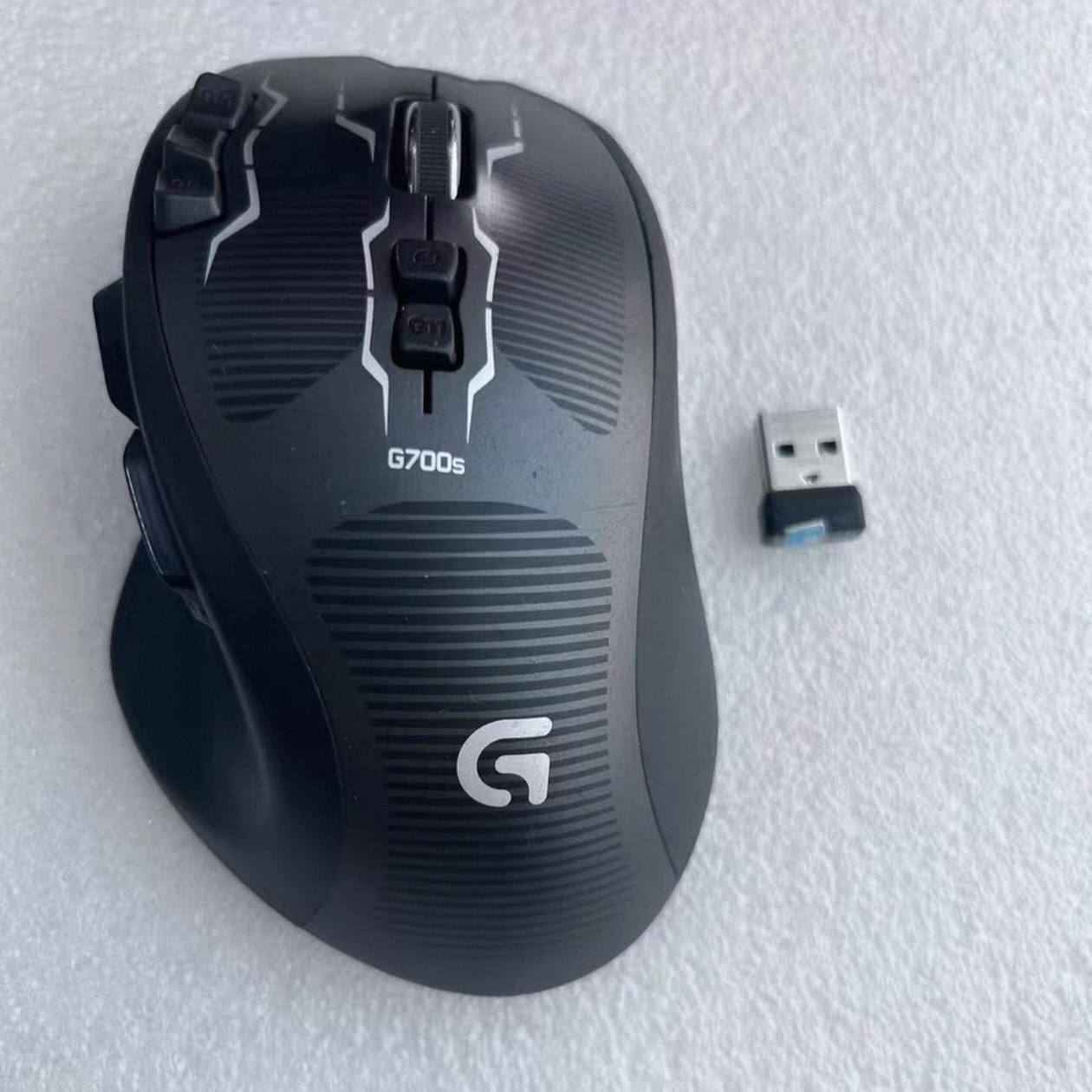 罗技Logitech G700S游戏商务办公工作多宏键通用双模有线无线鼠标
