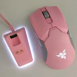 有无线轻量化电竞鼠标 Ultinate粉晶版 Razer雷蛇毒蝰终极版 Viper
