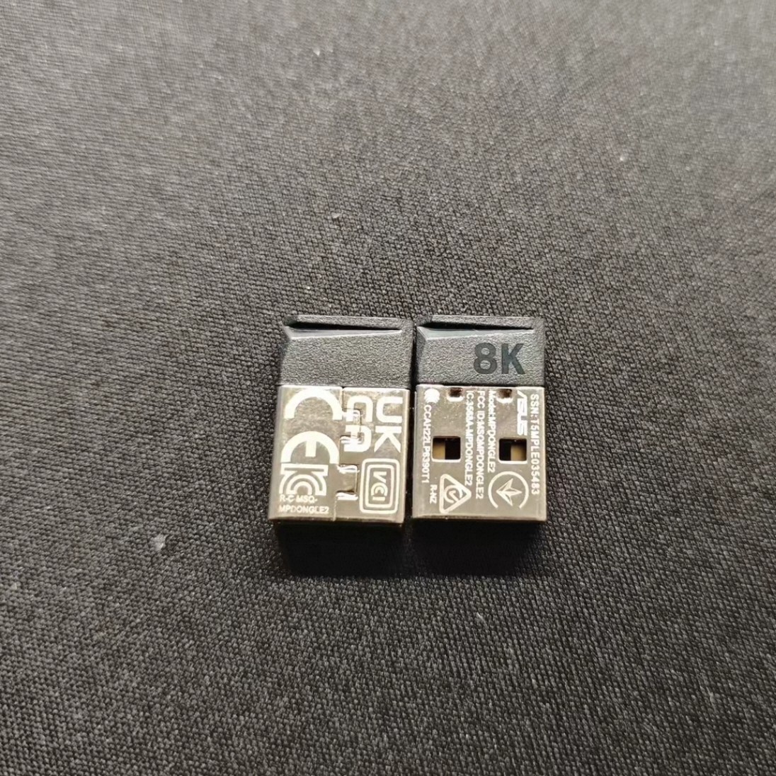 原装件ROG玩家国度影魔/夜魔98HE/龙鳞2ACE键盘鼠标8K接收适配器