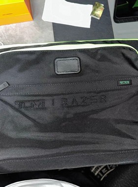 原装配件Razer雷蛇TUMI联名15寸商务手拿公文包收纳包礼品周边