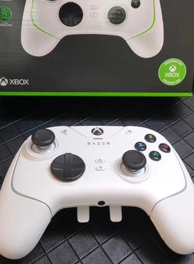 Razer雷蛇幻影战狼V2RGB幻彩版PC电脑电视游戏适用于XBOX白色手柄