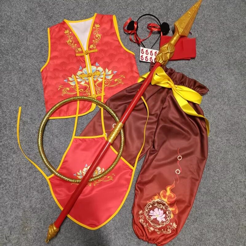 哪咤衣服套装扮演服装图片