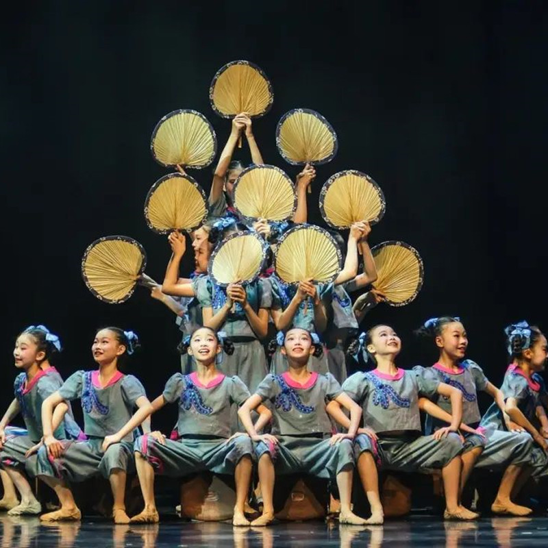 第十三届小荷风采夏天的记忆同款少儿舞蹈演出服儿童舞蹈演出服