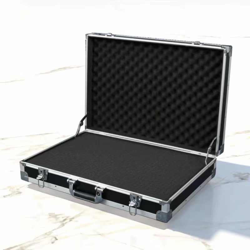 铝合金样品展示箱手提式仪器设备器材工具箱多功能五金收纳箱定制