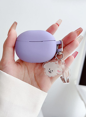 适用于qiootws1e保护套IQOOTWS1E蓝牙耳机套个性防摔软紫色保护套