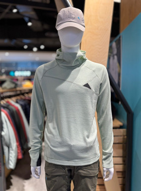 NNYY韩代Klattermusen攀山鼠胡戈男士户外休闲长袖套头帽衫20643m